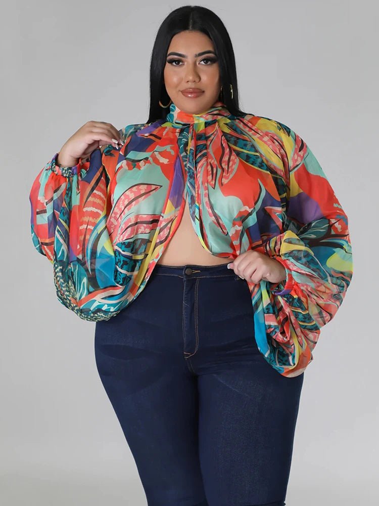 Blouses Extra Large Sizes for Women Summer Elegant and Youthful Woman Blouses Plus Size Chiffon Blouses Wholesale Dropshipping - Clothesfassion.store