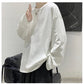 Cotton Oversize Men's Women T-shirt Man Long sleeves Pure Color Men t shirt T-shirts For Male Female Tops - Clothesfassion.store