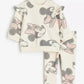 Girls Minnie Sweatshirt Solid Color Pants Two - piece Set Casual Sports Costume Child New Long Sleeve Outfits Lovely Tops+Pants - Clothesfassion.store