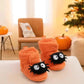 Halloween Pumpkin Baby Booties Stay On Slipper Winter Warm Soft Shoes Newborn Crib Sock Shoes - Clothesfassion.store