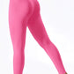 High Waisted Seamless Yoga Leggings, Ribbed Sportswear Tights, Fitness Apparel for Women, Gym and Casual Wear For Fall & Winter - Clothesfassion.store