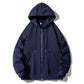 Men Plus Size 6XL 7XL Zip Up Hoodies Large Man Autumn Winter Hoodie Sweatshirt Jacket Big and Tall Mens Clothes - Clothesfassion.store