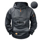 Men's fashionable collar sports long - sleeved sweatshirt, fitness sweatshirt, casual loose sweatshirt, men's pullover - Clothesfassion.store