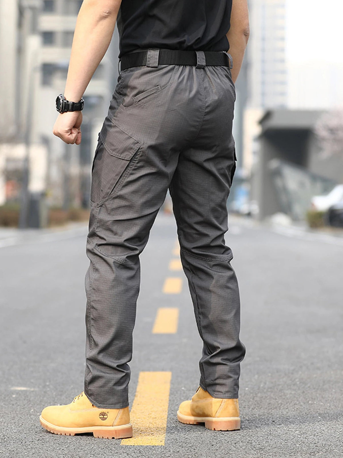 New Nen's Tactical Pants , Multi - pocket Design, Scratch - resistant, Breathable and Comfortable, Outdoor Commuting Lightweight - Clothesfassion.store