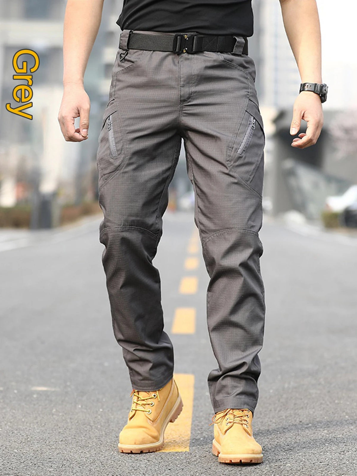 New Nen's Tactical Pants , Multi - pocket Design, Scratch - resistant, Breathable and Comfortable, Outdoor Commuting Lightweight - Clothesfassion.store
