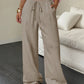 New straight leg floor length pants with European and American temperament - Clothesfassion.store