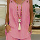 Plus Size Summer striped lady suit - Clothesfassion.store