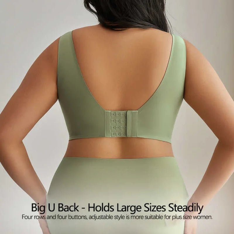 Sexy Female Lingerie Large Size No Trace Beautiful Back Bra Tube Top Underwear Thin Big Breasts Show Small Bras for Women - Clothesfassion.store